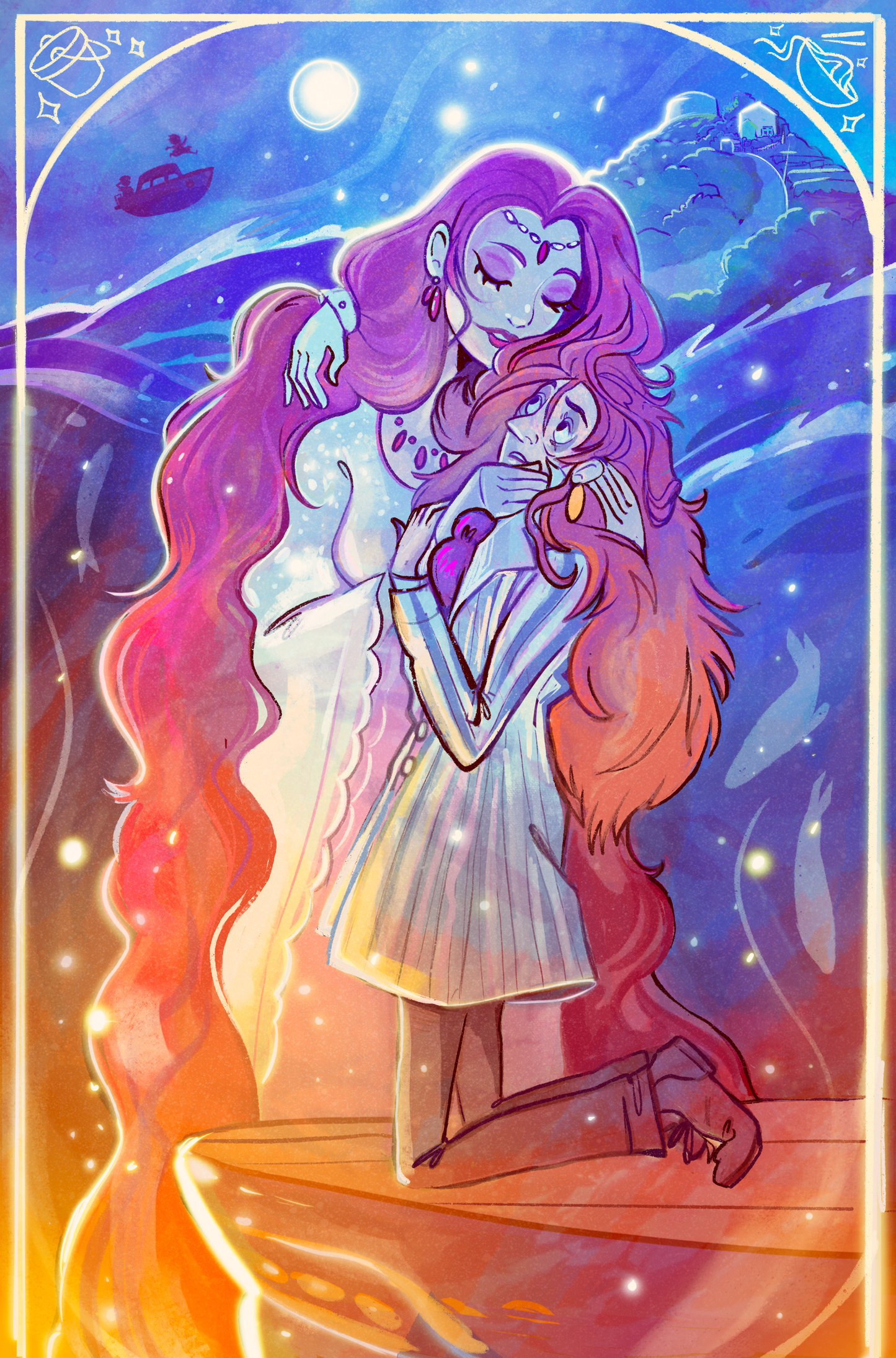 Ponyo's Parents Print