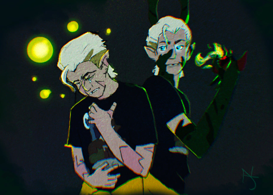 Hunter - The Owl House Print - 5x7in