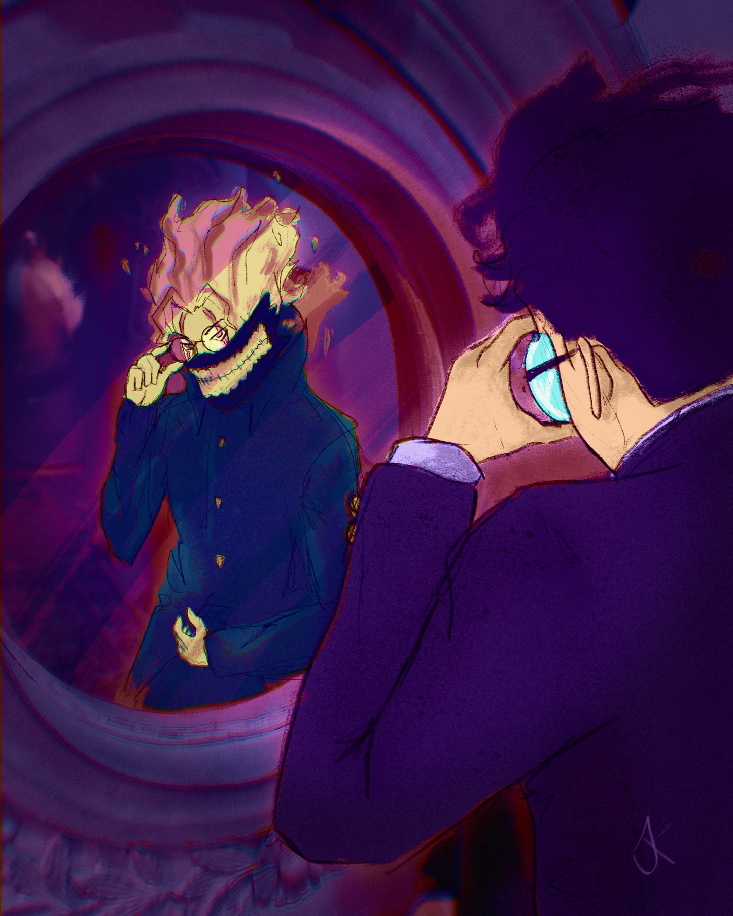 DandaDan Okarun Print