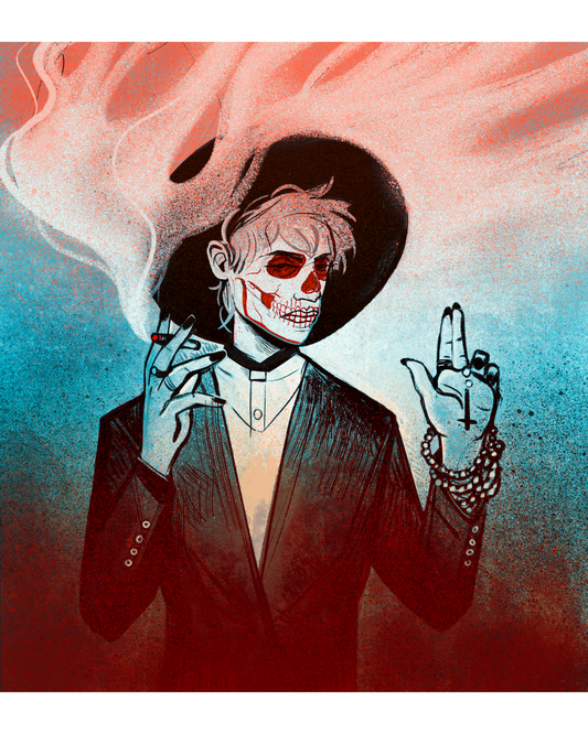 Southern Gothic Guy Print