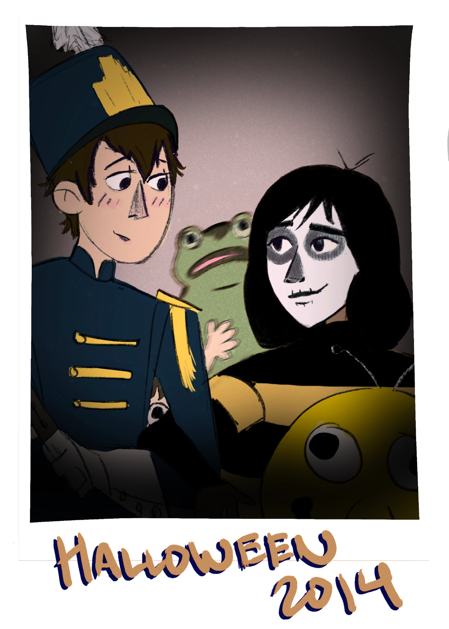 Over the Garden Wall Polaroid