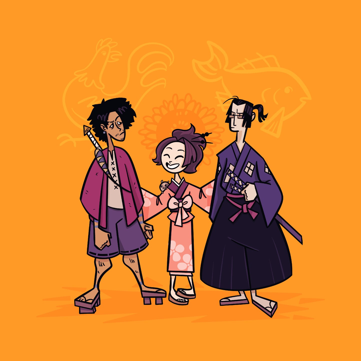 Samurai Champloo Print